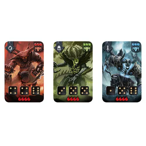 Sanctum cartes de monstre