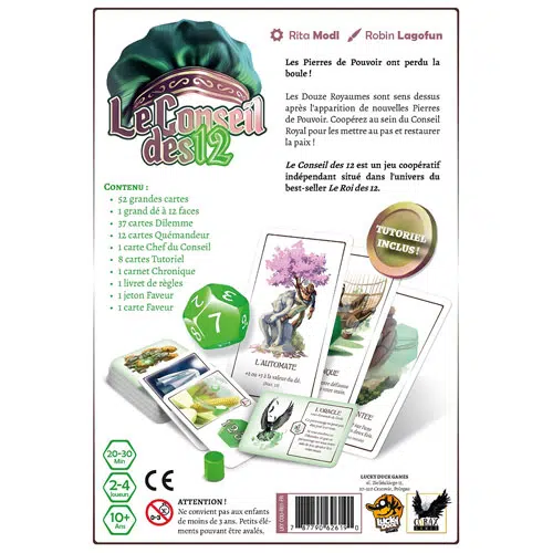 Boite le Conseil des 12