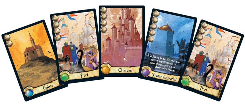 Cartes bâtiments Citadelles