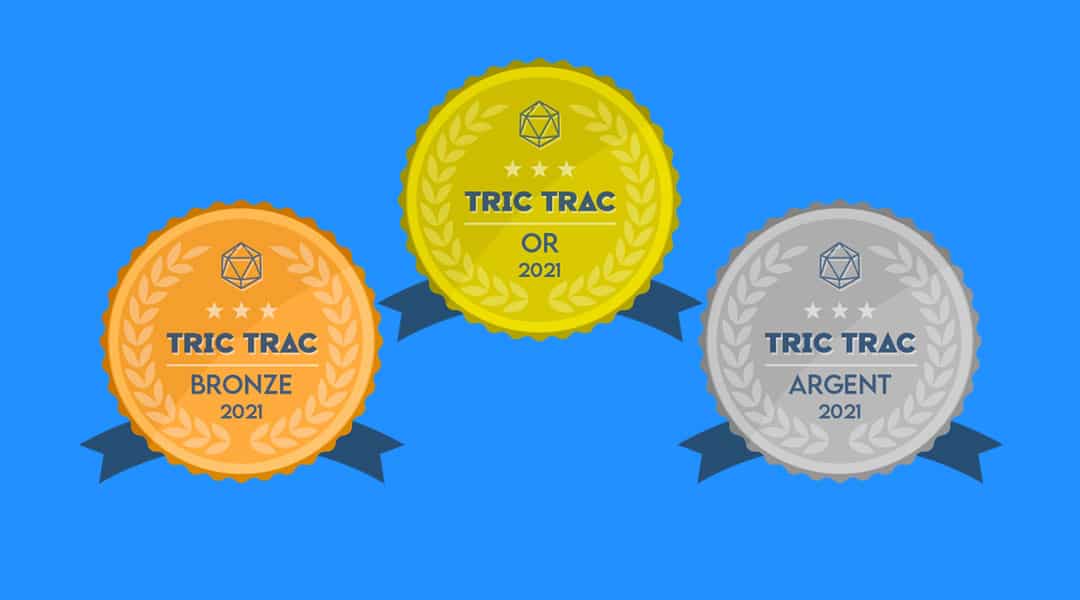 Tric Trac d’or 2021 : Les grands gagnants sont…