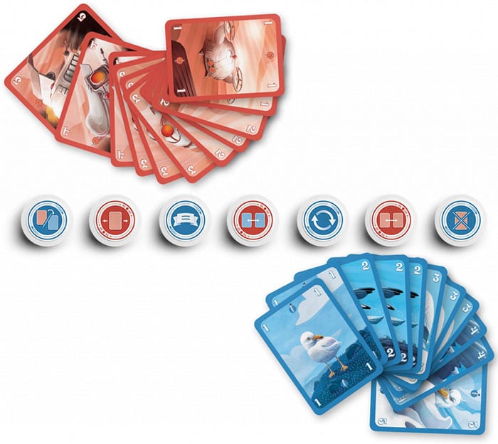 Cartes Drones vs Goélands