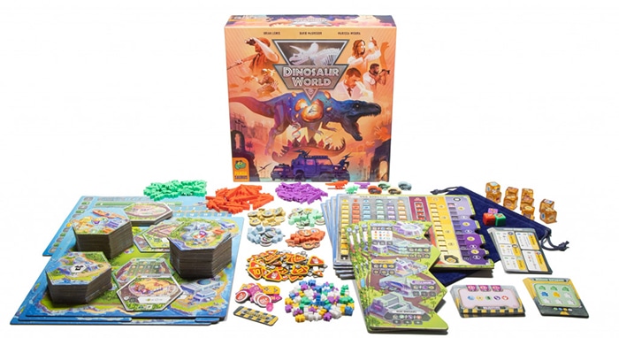 Boite de jeu Dinosaur World
