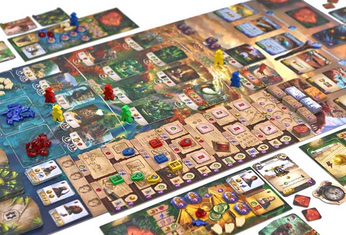 Jeu de plateau les ruines perdues de narak